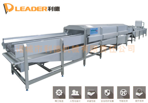 根莖類清洗流水線